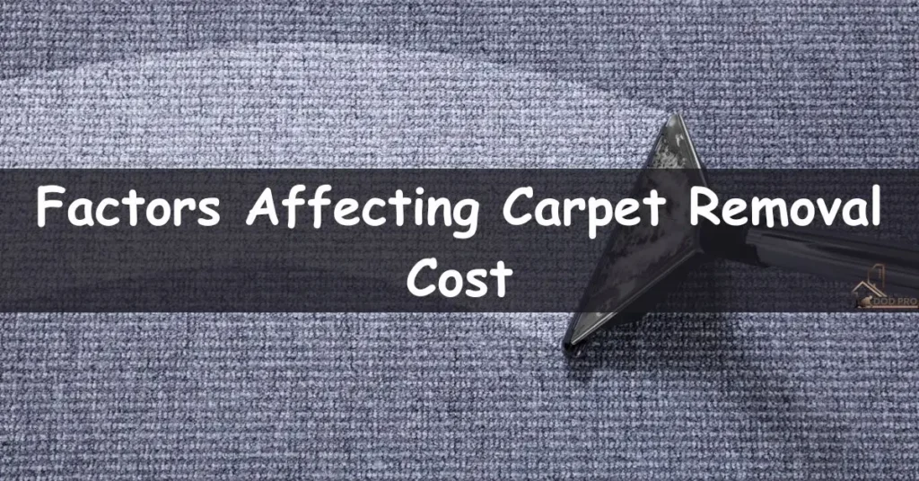 Cost to Remove Carpet